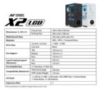 Ant Esports X2 LCD White ARGB ATX Mid Tower Case - Image 19
