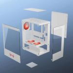 Dawg X 430 ARGB White ATX Mid Tower Case - Image 9