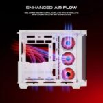 Dawg Y 820 ARGB ATX Mid Tower White Case - Image 6