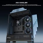 Dawg Y 990 ARGB E-ATX Mid Tower Case with Pre-installed 360mm AIO Cooler - Image 7