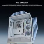 Dawg Y 990 ARGB E-ATX Mid Tower White Case with Pre-installed 360mm AIO Cooler - Image 7