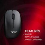 Acer ZC.A01SI.2DP Wireless Keyboard and Mouse Combo - Image 4