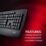Acer ZC.A01SI.2DP Wireless Keyboard and Mouse Combo - Image 6