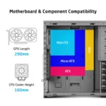 ProLab Design AI838 Mid Tower Workstation Case - Image 2
