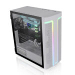 Thermaltake H590 TG White ARGB E-ATX Mid Tower Case - Image 5