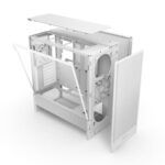 Nzxt H5 Flow 2024 Edition E-ATX White Mid Tower Case - Image 5