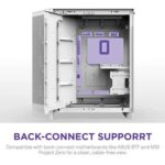 Nzxt H9 Flow White 2025 Edition E-ATX Mid Tower Case - Image 8