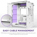 Nzxt H9 Flow White 2025 Edition E-ATX Mid Tower Case - Image 9