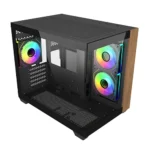 Cooler Master Elite 481 Wood ARGB M-ATX Mini Tower Case - Image 3