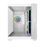 Cooler Master Elite 481 Wood White ARGB M-ATX Mini Tower Case - Image 2
