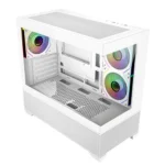 Cooler Master Elite 490 White ARGB M-ATX Mini Tower Case - Image 3