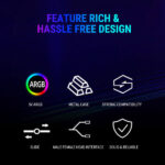 Ant Esports GCB90 ARGB Graphics Card Holder - Image 8