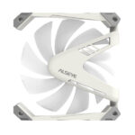 Alseye Warrior W12 White – 120mm ARGB Cabinet Fan with PWM Controller (Single Pack) - Image 3